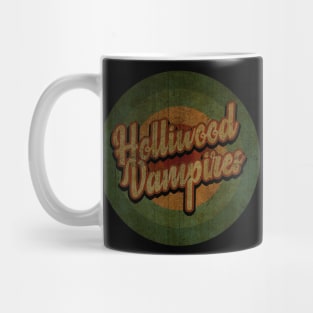 Circle Retro Vintage Hollywood Vampires Mug